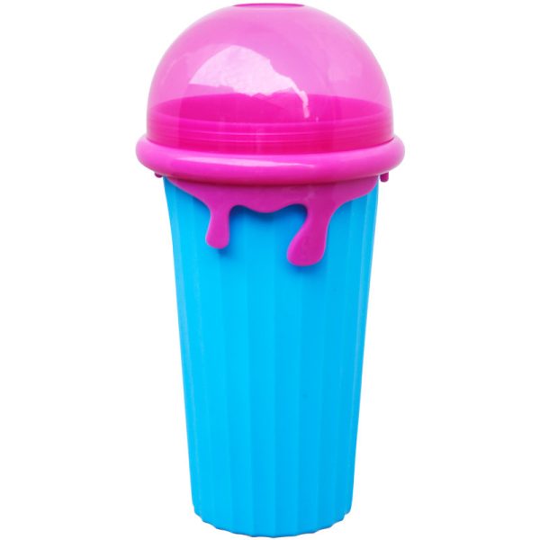 500ml Large Capacity Slushy Cup Summer Squeeze Homemade Juice Water Bottle Quick-Frozen Smoothie Sand Cup Pinch Fast Cooling Magic Ice Cream Slushy Maker Beker Kitchen Gadgets - Image 10