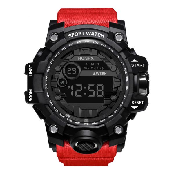 Men's Waterproof Sports Multifunctional Luminous Electronic Watch - Image 8