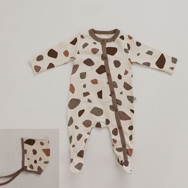 Men's And Women's Baby Cotton Warm Rompers - Image 4