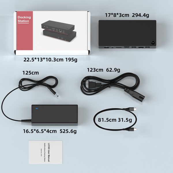 Docking Station Type-C Splitter 4K Display Notebook Expansion Band - Image 5