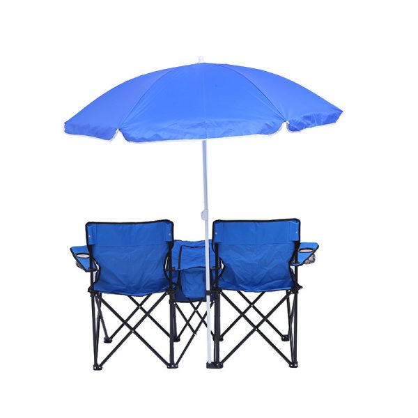 Outdoor Double Portable Camping Folding Chair - Image 6