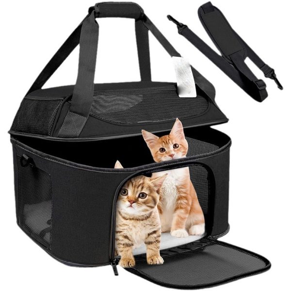 Dog Backpack Breathable Pet Portable Carrier Bag Travel Transport Bag For Small Dogs And Cats Outgoing - Image 6