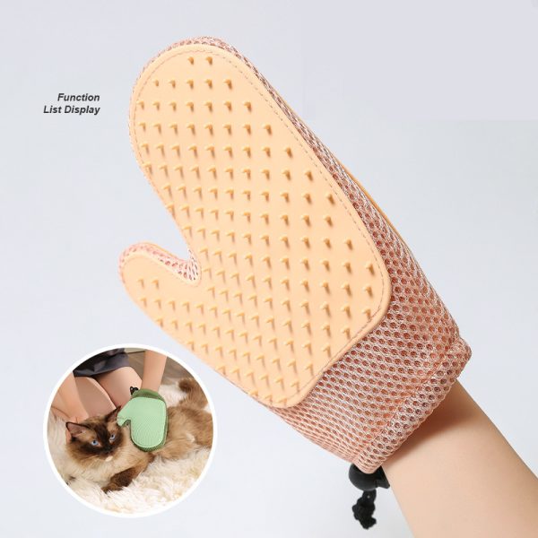 Comb 2-in-1 Floating Hair Removal Pet Gloves Pet Supplies Dog Cat Hair Remove - Image 2