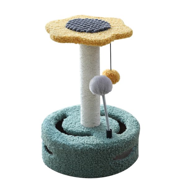 Cat Tree Multifunctional Scraping Rod Cat Teasing Pet Toy - Image 7