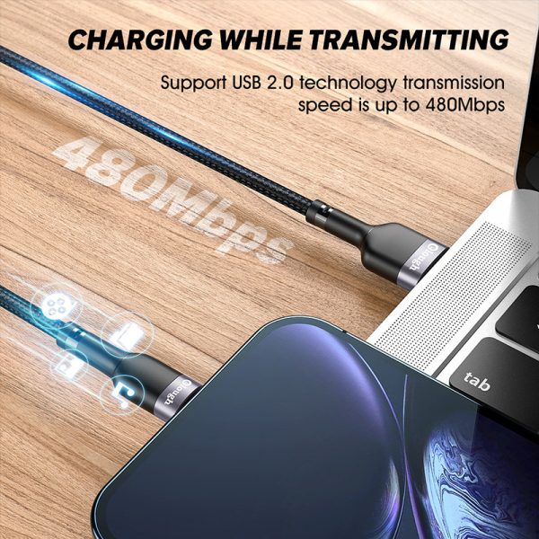 Nylon PD20W Is Suitable For TYPE-C Fast USB Charging Cable - Image 3