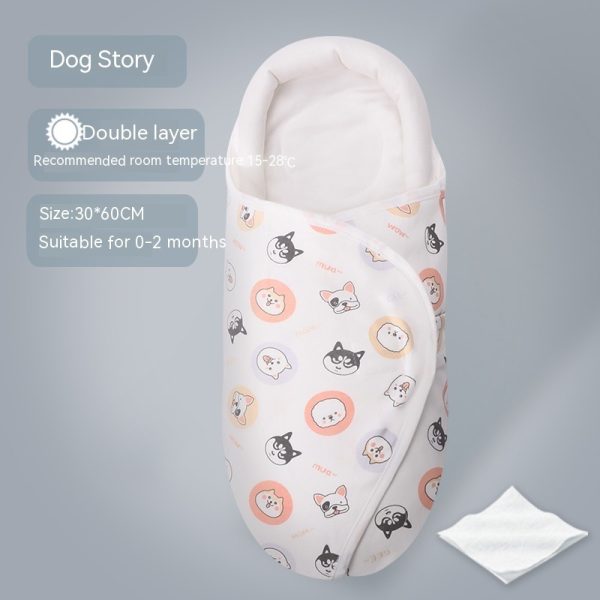 Sleeping Bag Pure Cotton Spring And Summer Thin Baby Anti-startle Sleeping - Image 4
