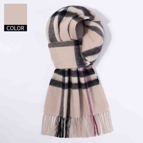 Winter New Men's Cashmere Scarf - Image 9