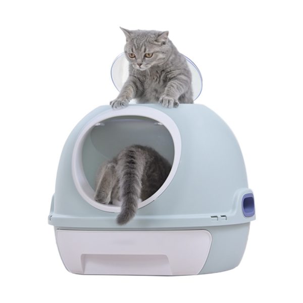 Troublemaker Top-in Fully Enclosed Litter Box - Image 5