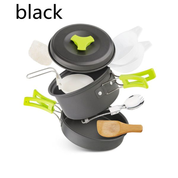 Outdoor cookware 1-2 people camping cookware set - Image 8