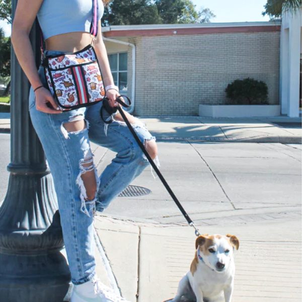 Neoprene Dog Walking Bag Fashion All-match Messenger Bag - Image 3