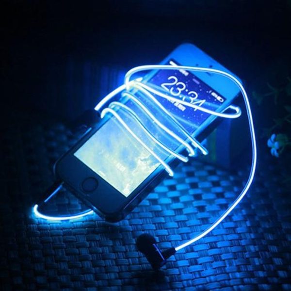 Compatible with Apple , Magic Light LED Earphone - Image 5