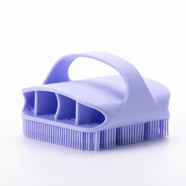 Head Massage Comb Shampoo Scrubber Washing Magic Demelant Brush Bristles Clean Hairbrush Scalp Massager Barber Hair Accessories - Image 2