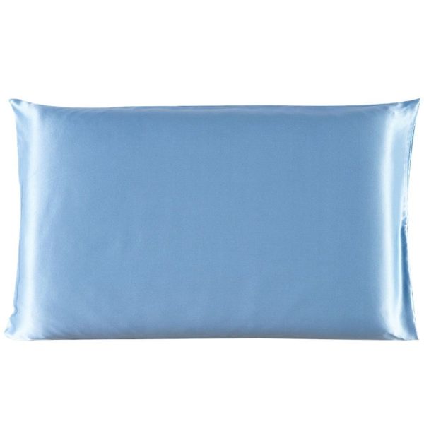 Pillowcase Satin Solid Color Simulation Silk Single Pillowcase Ice Silk Pillowcase - Image 8