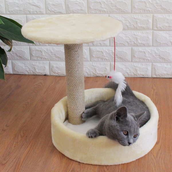 Cat tree small sisal toy jumping platform four seasons cat house