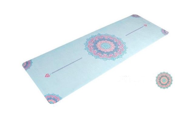 1.5mm Natural Rubber Slip-resistant Yoga Mats Yoga Blanket Folding Fitness Mat High Temperature Travel Printing Mats - Image 4
