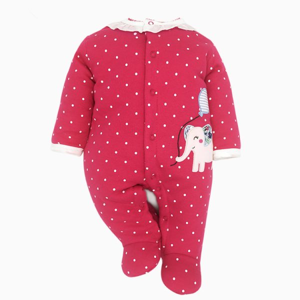 Baby quilted one-piece padded winter warmth - Image 5