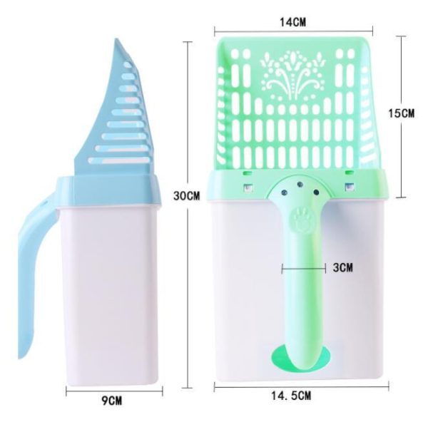 Pet cat litter cleaning shovel set - Image 3