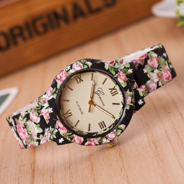 Color watch fashion print watch - Image 3