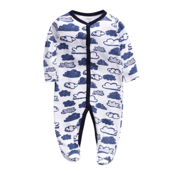 Cotton one-piece clothes baby clothes - Image 4
