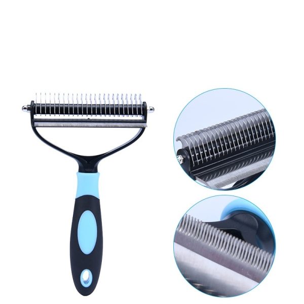 Dog And Cat Dual Purpose Combs For Removing Floating Hair And Dead Knots - Image 5