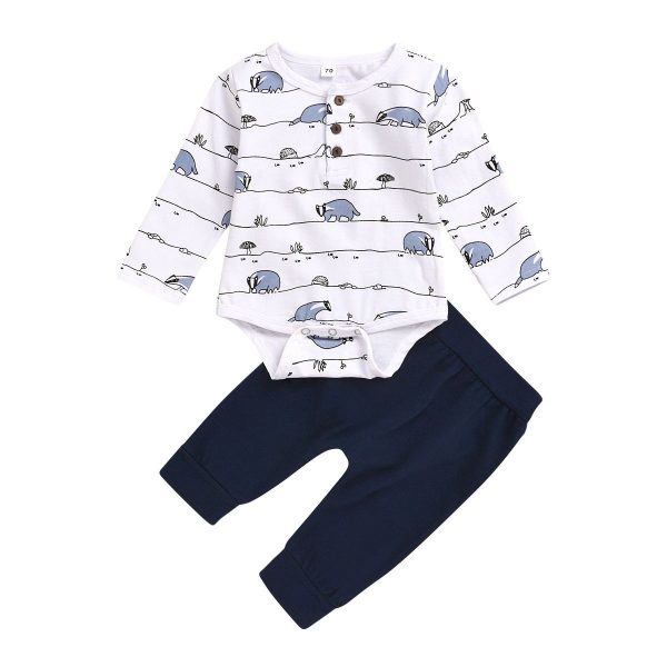 Baby cartoon onesies for men and women - Image 5