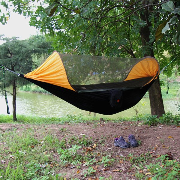 Anti-mosquito outdoor sunscreen camping hammock - Image 3