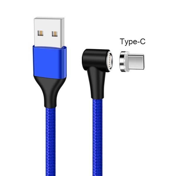 Braided magnetic data cable three-in-one fast charging cable - Image 9