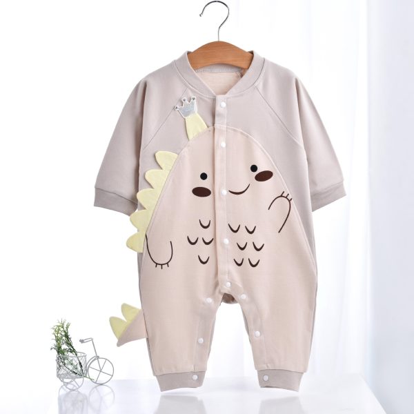 Dinosaur cotton romper - Image 2