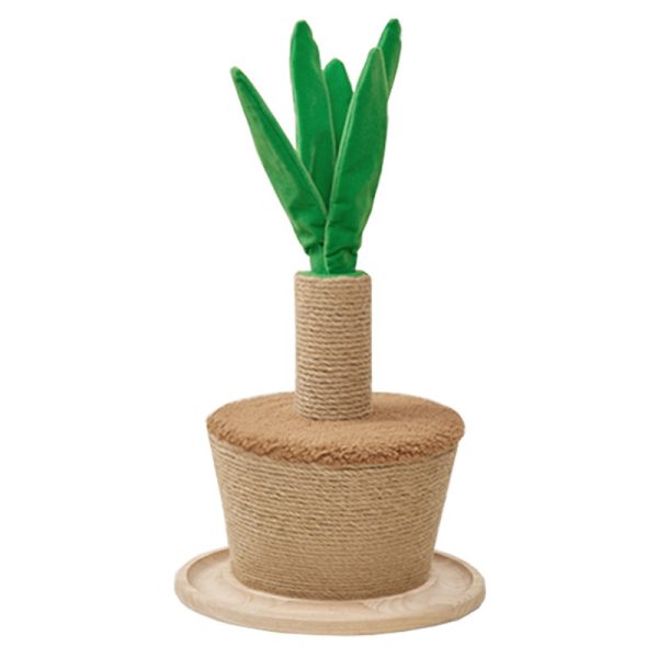 Flower Pot Cat Climbing Frame Cat Scratching Board Scratching Device - Image 5