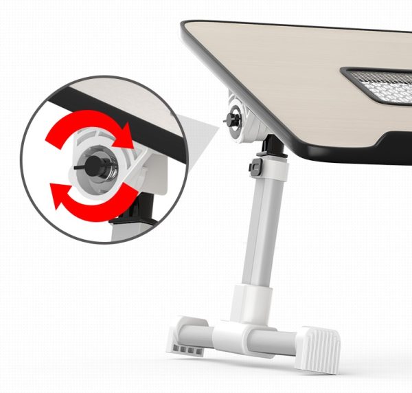 Adjustable Laptop Desk Stand Foldable Notebook Laptop Bed Table Can be Lifted Standing - Image 4