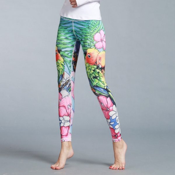 Women's Outdoor Sport Yoga Printed Leggings - Image 7