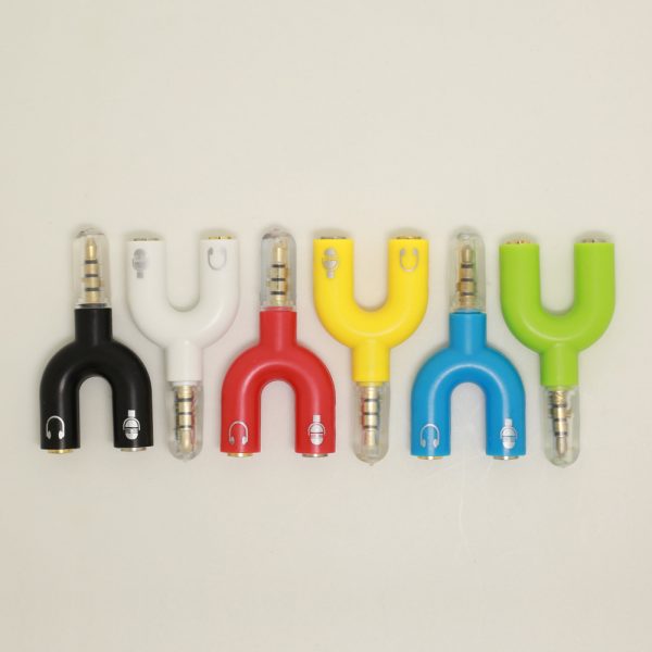 Color earphone splitter adapter - Image 2