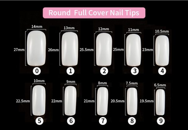 500 French nails - Image 2