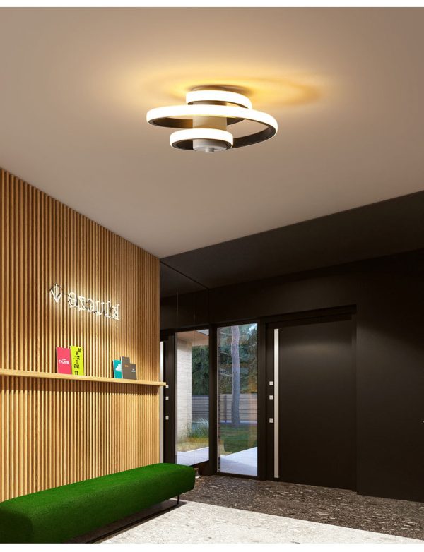Simple and modern metal led lighting ceiling light - Image 2