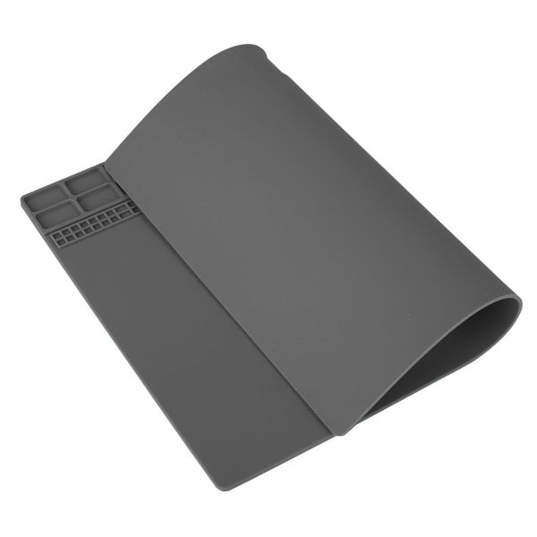 Heat Resistant Phone Computer Maintenance Platform Heat Insulation Pad Mat Gray - Image 6