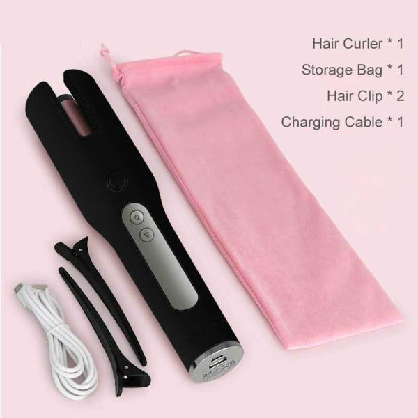 Wireless Automatic Curler USB  LCD Screen Ceramic Heating Anti-perm Curler - Image 10