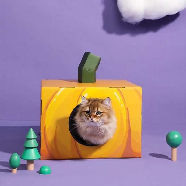 Corrugated Litter Toys Cat Supplies Halloween - Image 4