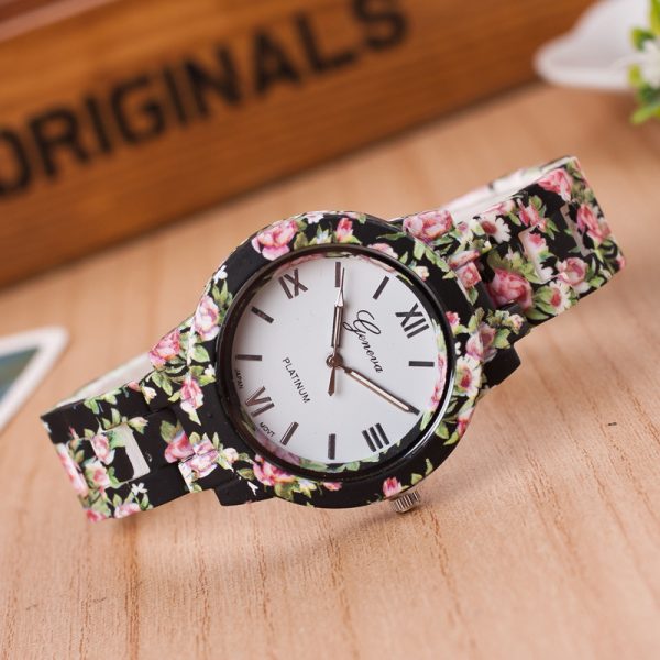 Color watch fashion print watch - Image 4