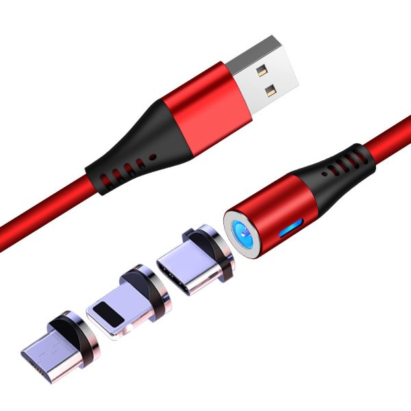 Liquid Silicone Charging Cable Type-c Magnetic Data Cable - Image 7