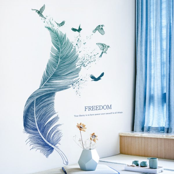 Bedroom Decoration Wall Light Luxury Wall Stickers Wall Stickers - Image 2