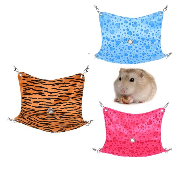 Tiger Leopard Peach Heart Hamster Hammock - Image 5