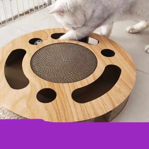 Cat Scratcher Ball-Drawing Bell Large Claw Sharpener - Image 4