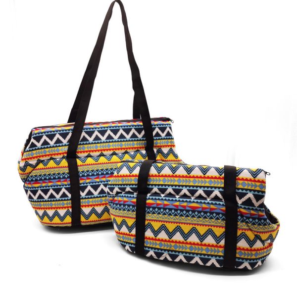 Cats And Dogs Go Out Carrying Bag Messenger Shoulder Bag Breathable Mesh Pet Backpack - Image 2