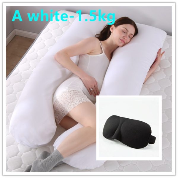 Sleeping Support Pillow For Pregnant Women  U Shape Maternity Pillows Pregnancy Side Sleepers - Image 9