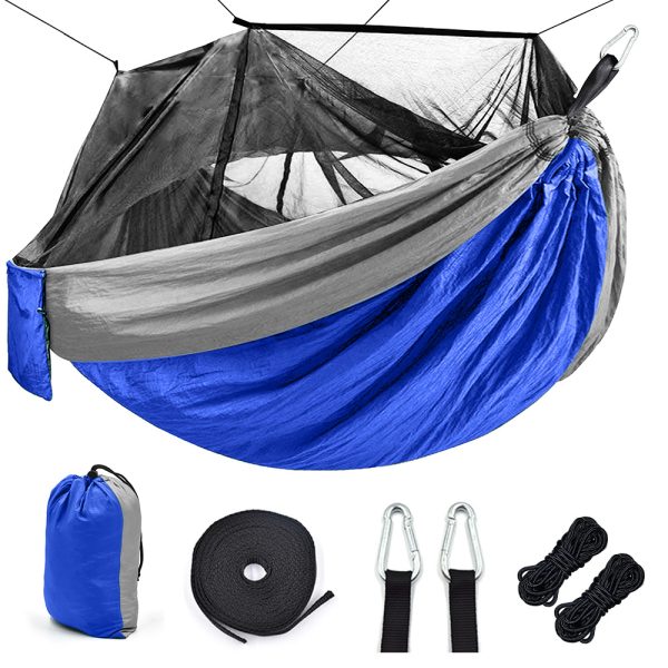 Outdoor Camping Camping Hammock With Mosquito Net - Image 3