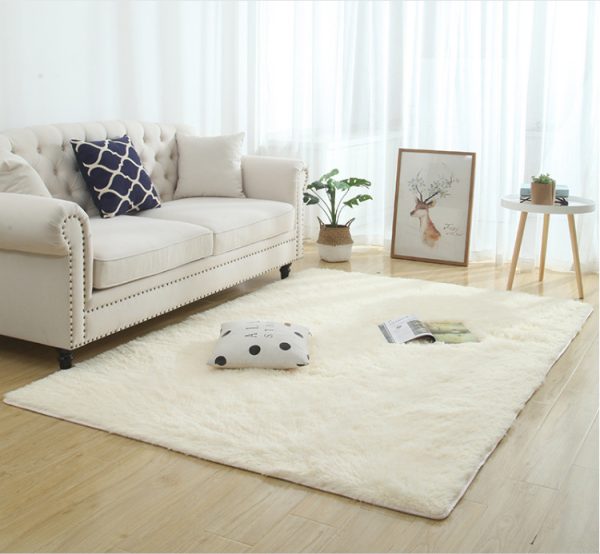 Silky Fluffy Carpet Modern Home Decor Long Plush Shaggy Rug - Image 6