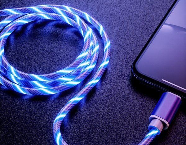 Compatible with Apple , Streamer Data Cable Douyin Luminous Dynamic Mobile Phone Charging Cable - Image 5