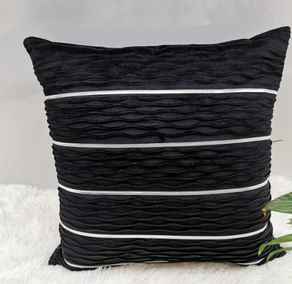 Simple Luxury Striped Velvet Pillow Cover Pillow Cushion Cover Pillow Case Covers for Sofa Flannel Velvet Sofa Cushion Cover - Image 4