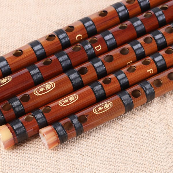 High Quality Bamboo Flute Professional Woodwind Musical Instruments C D E F G Key Chinese Dizi Transversal Flauta 5 Colors - Image 4