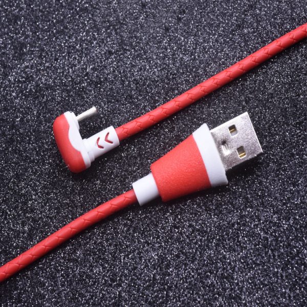 Compatible with Apple, Wholesale Mobile Game Data Cable Suitable For 1.2M Apple Iphone Mobile Phone Charging Cable Apple Elbow Data Cable - Image 5